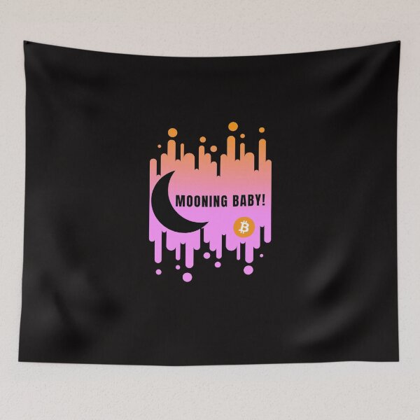Item preview, mooning baby! designed and sold by Yasdey Rojas.