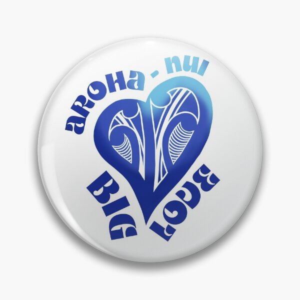 Item preview, AROHA-NUI - Big LOVE  (SJB Designs) OCEAN BLUE designed and sold by Soybean-Turu.