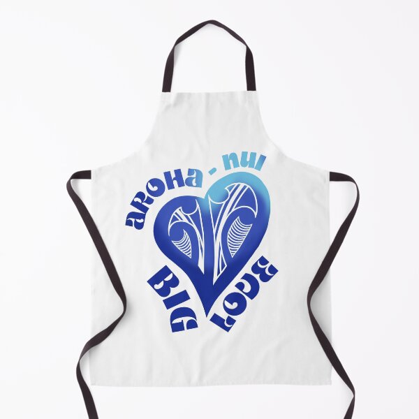 Item preview, AROHA-NUI - Big LOVE (SJB Designs) OCEAN BLUE designed and sold by Soybean-Turu.