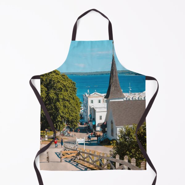 Item preview, Steeple view of Mackinac Island designed and sold by Michael Deemer.