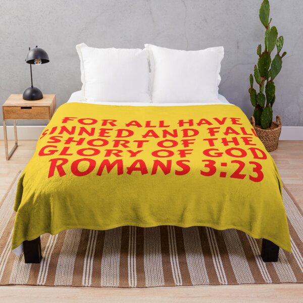 Item preview, Bible Verse Romans 3:23 designed and sold by Prayingwarrior.