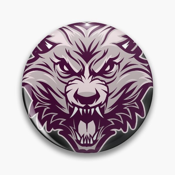 Item preview, 3D Angry Grey Wolf Face  designed and sold by christophe92.