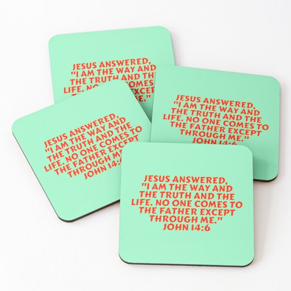 Item preview, Bible Verse John 14:6 designed and sold by Prayingwarrior.