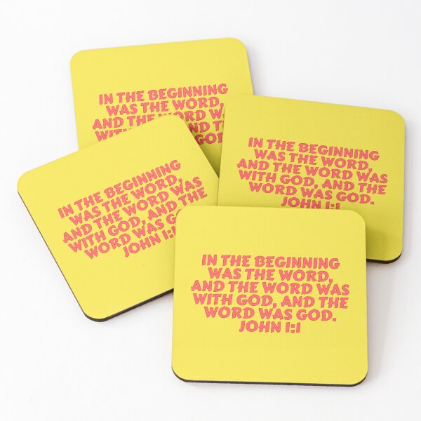 Item preview, Bible Verse John 1:1 designed and sold by Prayingwarrior.