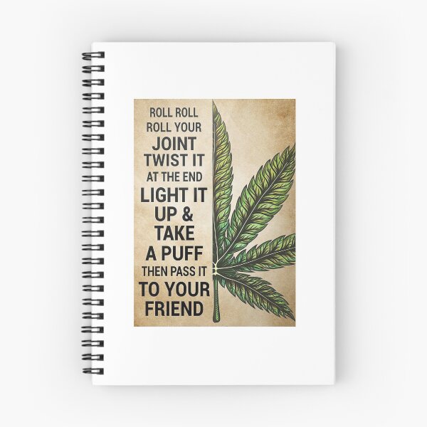 Item preview, Weed Cannabis Roll RCannabis oll Your Joint Twist It At The End Poster designed and sold by JurgenPSange.