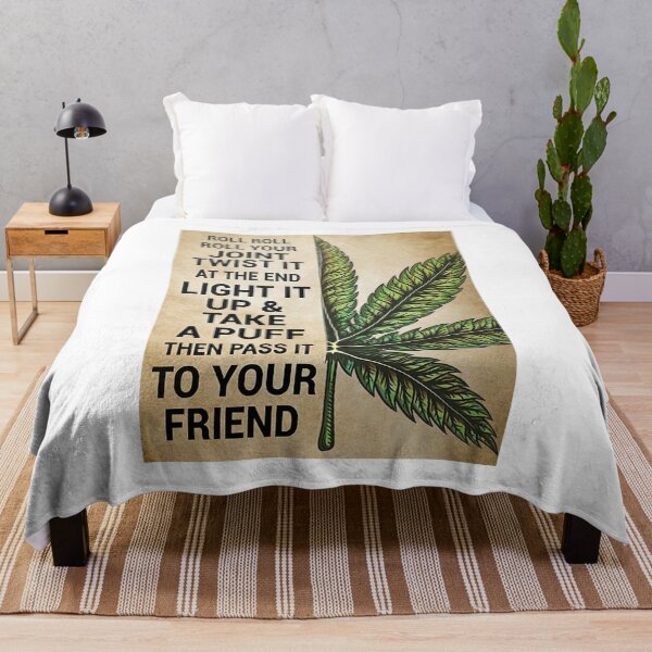 Item preview, Weed Cannabis Roll RCannabis oll Your Joint Twist It At The End Poster designed and sold by JurgenPSange.