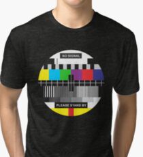 TV No Signal Tri-blend T-Shirt
