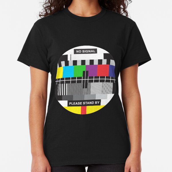 TV No Signal Classic T-Shirt