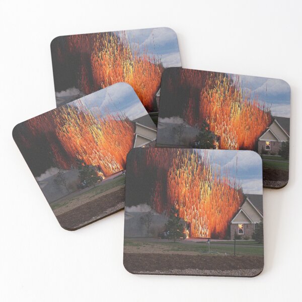 Item preview, Pixel House Fire designed and sold by Waechter84.
