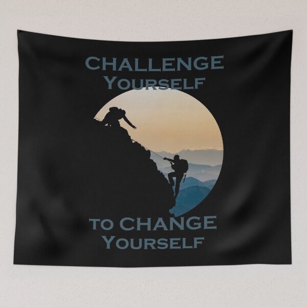 Item preview, Challenge Yourself to Change Yourself designed and sold by CassieNash.