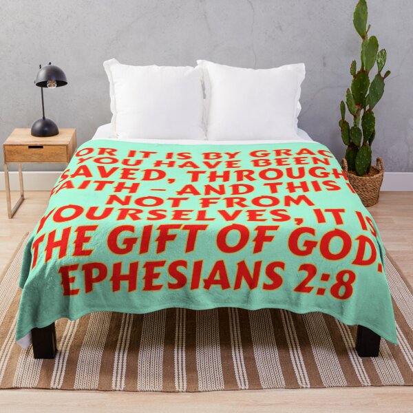 Item preview, Bible Verse Ephesians 2:8 designed and sold by Prayingwarrior.