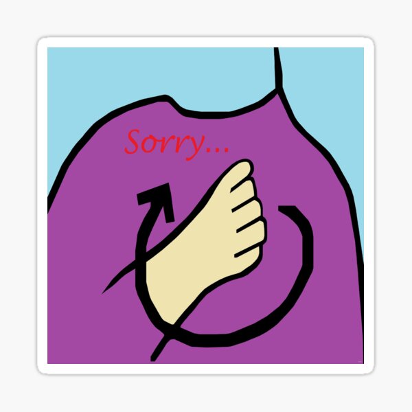 how-to-say-sorry-in-sign-language-youtube