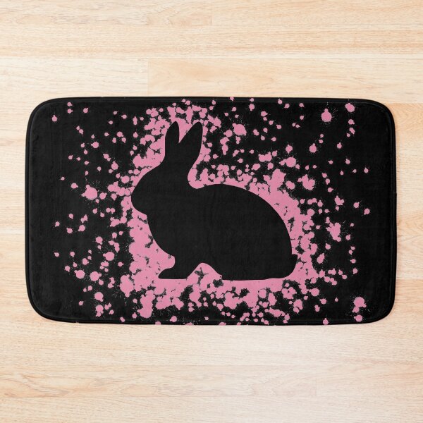 Item preview, Bunny Rabbit Pink Silhouette designed and sold by Lady-Lilac.