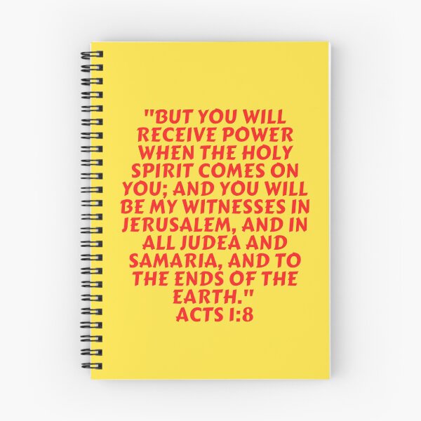 Item preview, Bible Verse Acts 1:8 designed and sold by Prayingwarrior.