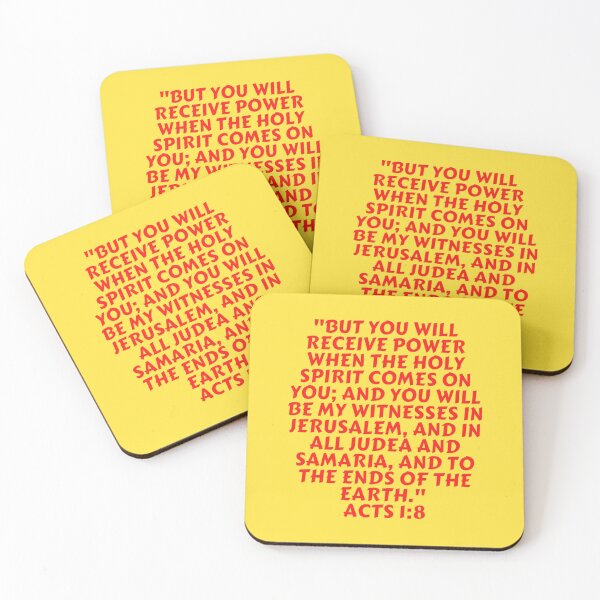 Item preview, Bible Verse Acts 1:8 designed and sold by Prayingwarrior.