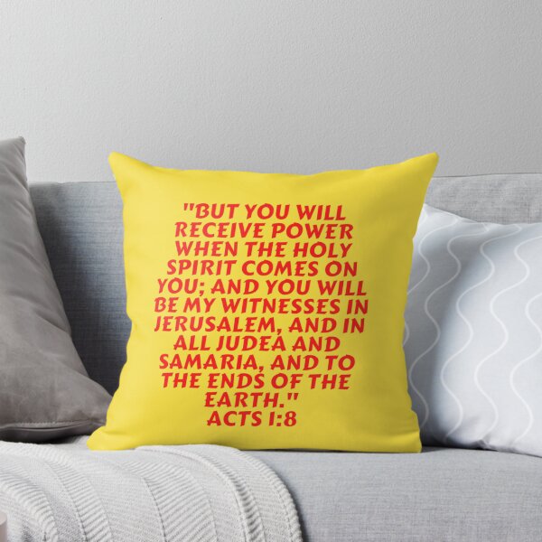 Item preview, Bible Verse Acts 1:8 designed and sold by Prayingwarrior.