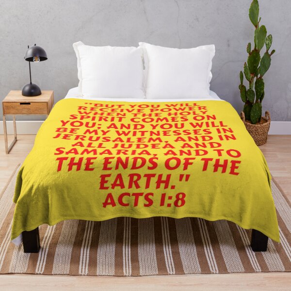 Item preview, Bible Verse Acts 1:8 designed and sold by Prayingwarrior.