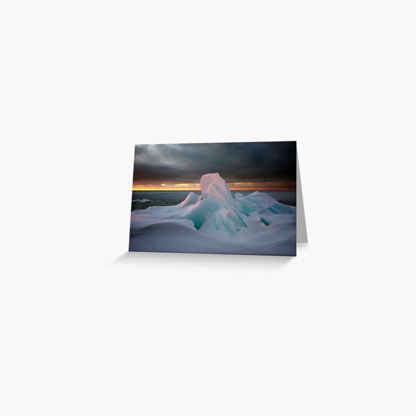 First Light, Lake Superior Greeting Card