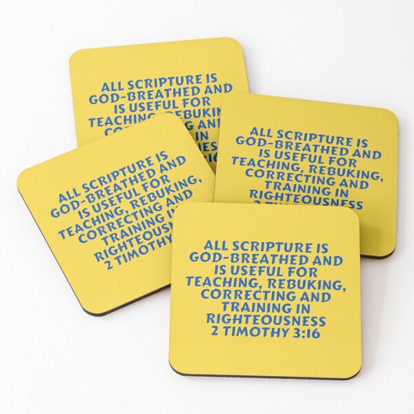 Item preview, Bible Verse 2 Timothy 3:16 designed and sold by Prayingwarrior.