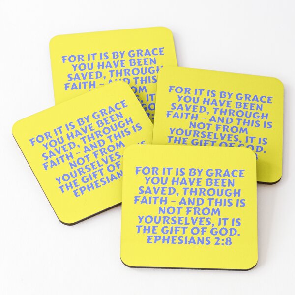 Item preview, Bible Verse Ephesians 2:8 designed and sold by Prayingwarrior.