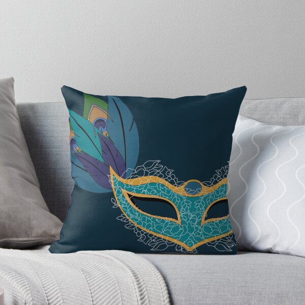 Item preview, Blue Lace Masquerade Mask designed and sold by KDA.