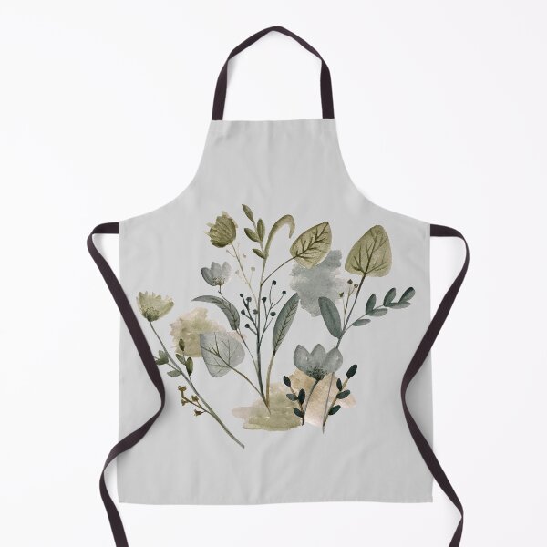 Item preview, botanical garden watercolor designed and sold by alviaagnes.