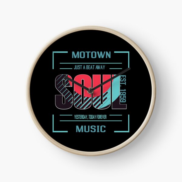 Motown Clocks Redbubble