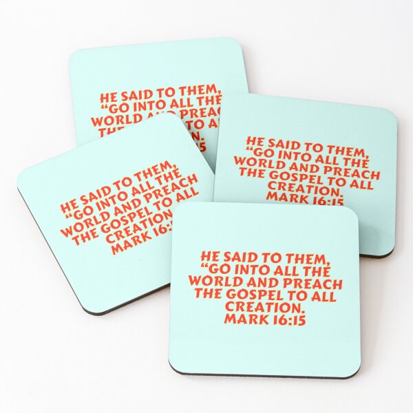 Item preview, Bible Verse Mark 16:15 designed and sold by Prayingwarrior.