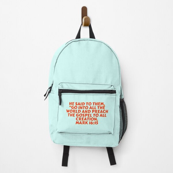 Item preview, Bible Verse Mark 16:15 designed and sold by Prayingwarrior.