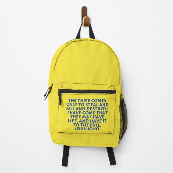 Item preview, Bible Verse John 10:10 designed and sold by Prayingwarrior.