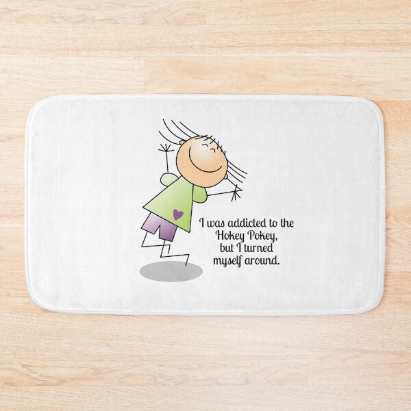 Item preview, I was addicted to the Hokey Pokey, but I Turned Myself Around designed and sold by omahatrading.