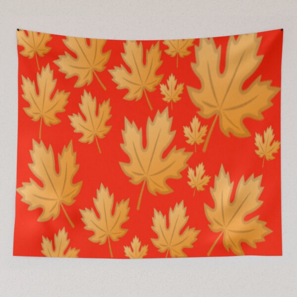 Item preview, Autumn Leaf Pattern designed and sold by ZubiyaArt.