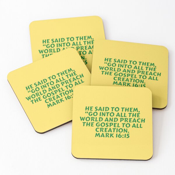 Item preview, Bible Verse Mark 16:15 designed and sold by Prayingwarrior.