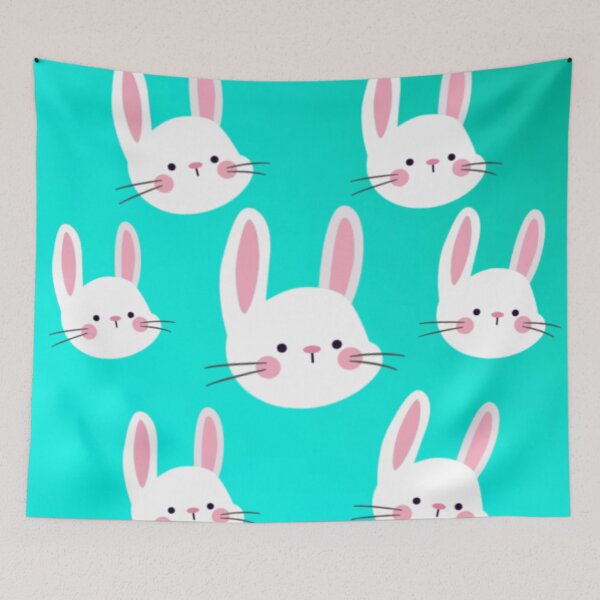 Item preview, Easter Bunny Pattern designed and sold by ZubiyaArt.