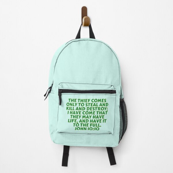 Item preview, Bible Verse John 10:10 designed and sold by Prayingwarrior.