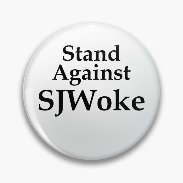 Item preview, Stand Against SJWoke (WhiteT) designed and sold by OleKurmudgeon.