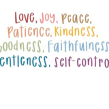 Artwork thumbnail, Fruits of the Spirit by Kaley Hoggle
