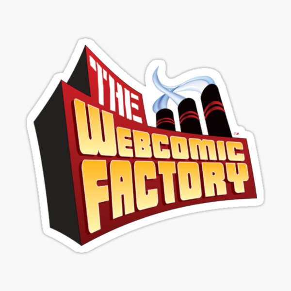 The Webcomic Factory Merch Line Sticker
