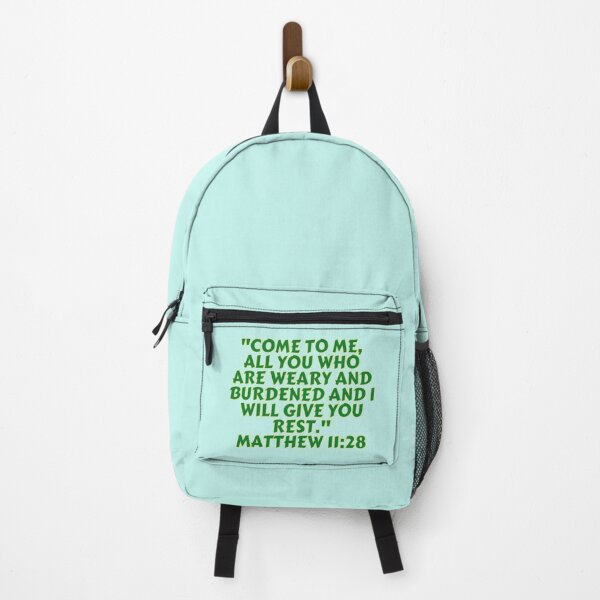 Item preview, Bible Verse Matthew 11:28 designed and sold by Prayingwarrior.