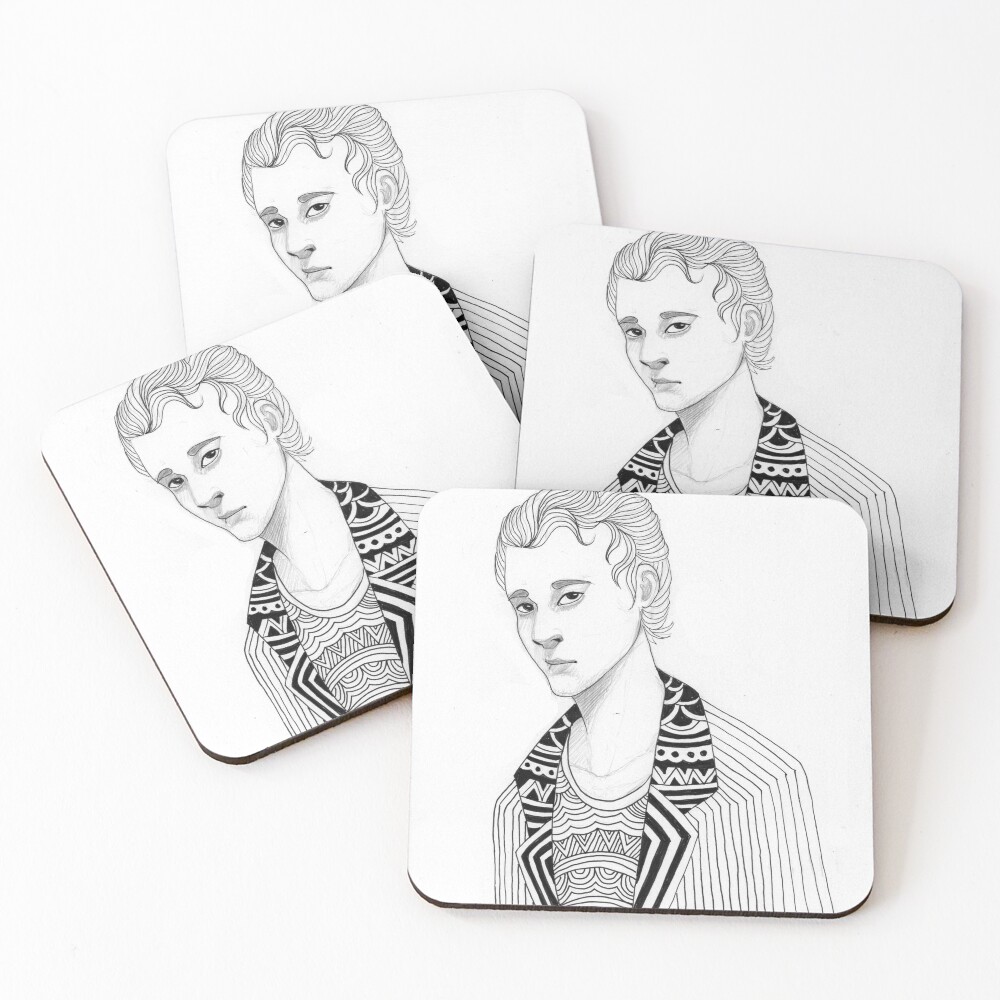 Item preview, Coasters (Set of 4) designed and sold by papererwin.