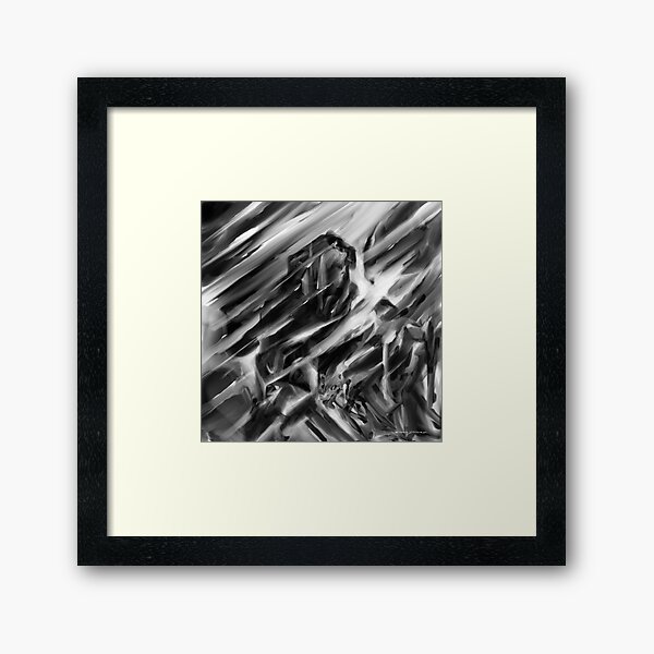 E S C_10 ART Framed Art Print