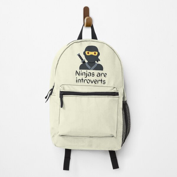 Item preview, Ninjas are introverts - Funny designed and sold by DrawingBoard.