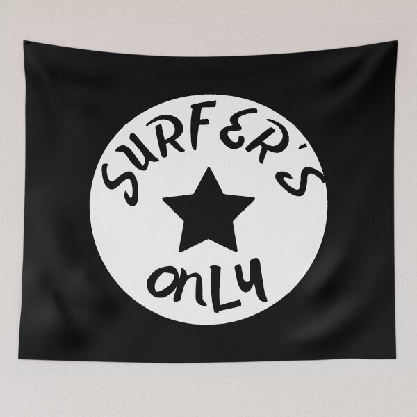 Artikelvorschau, Surfers Only White entworfen und verkauft von OMdesigns93.