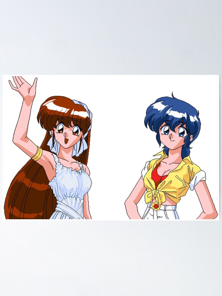 Power Girls Print 90s Retro Anime Cartoon Art as Wall Art 