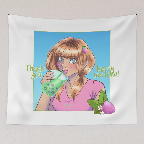 Item preview, Thank you Berry Matcha! designed and sold by FizzyVee.