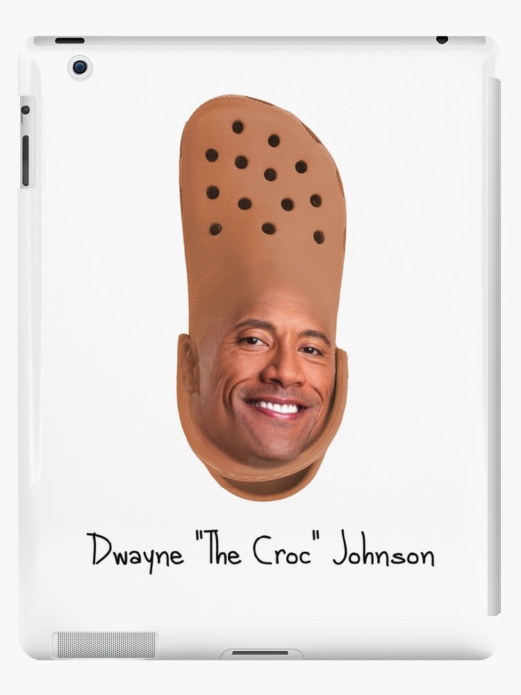 fe Recite mærke Dwayne The Croc Johnson" iPad Case & Skin for Sale by Maddie Galucy |  Redbubble