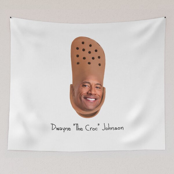 Item preview, Dwayne The Croc Johnson designed and sold by Maddie Made.