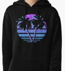 Sudadera con capucha Palmeras