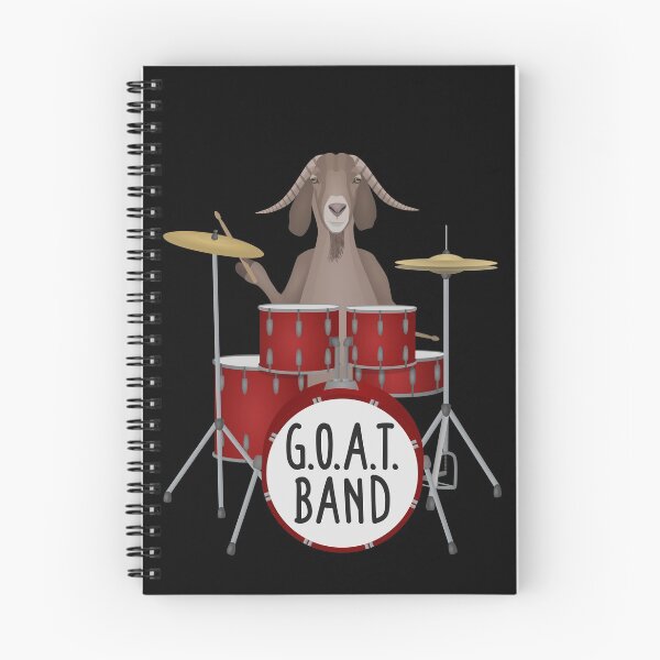 Item preview, G.O.A.T. drummer goat playing drums designed and sold by Tefra.
