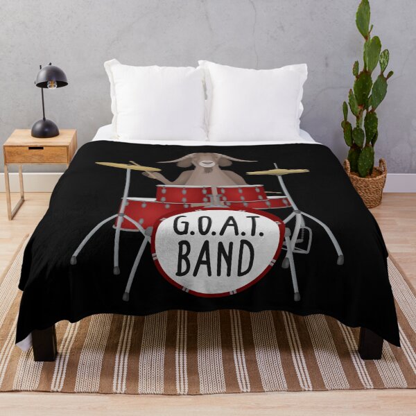 Item preview, G.O.A.T. drummer goat playing drums designed and sold by Tefra.